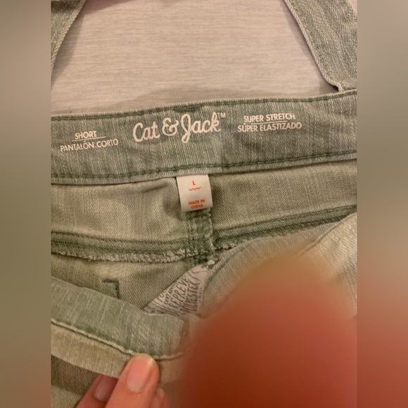 Girl’s overall shorts & tshirt Bundle/set. EUC size L(14-16) - Picture 4 of 5